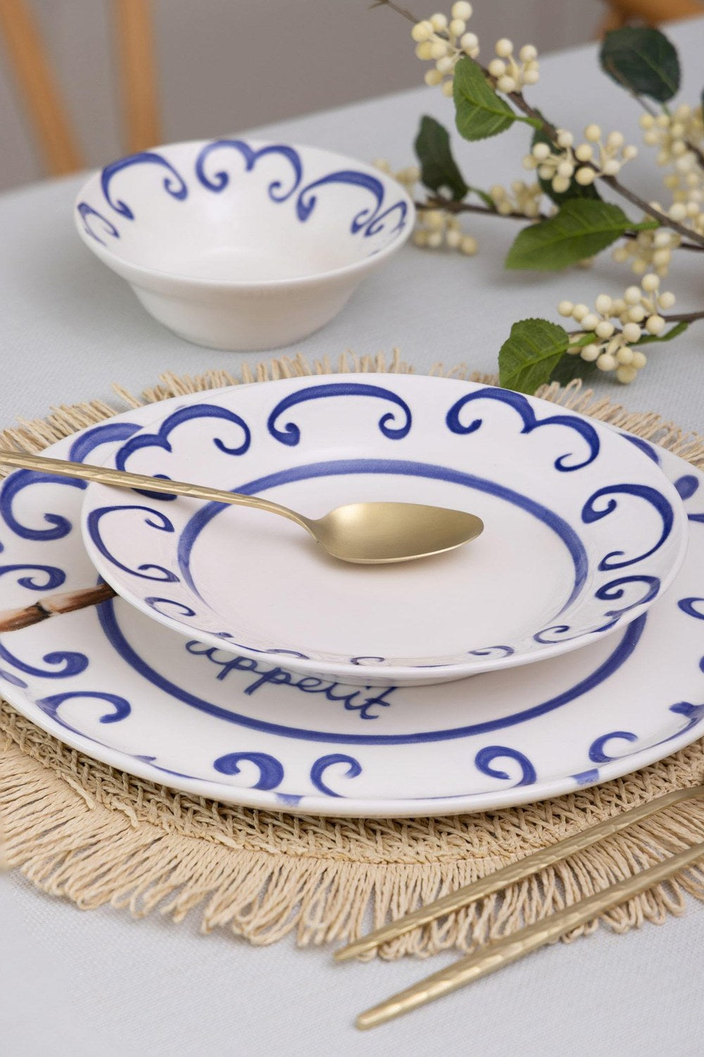 Palma Yemek Tabağı 6'lı Set, 20 Cm - 0