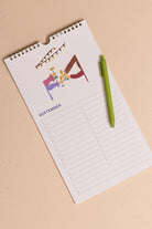Ajanda Bırthday Calendar Pembe - 1