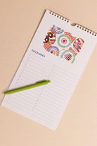 Ajanda Bırthday Calendar Pembe - 2