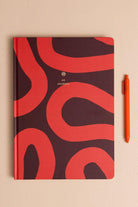 Abstract Desen Defter, Turuncu, 21 × 30 Cm (A4) - 0