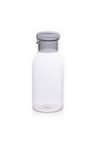 Gri Kapaklı Cam Şişe / Sürahi, 950 Ml, 9 × 23 Cm - 2