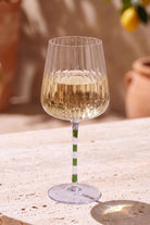 Renkli Şarap Kadehi, Mor & Yeşil, 500 Ml - 1