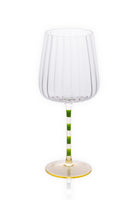 Renkli Şarap Kadehi, Yeşil & Sarı, 500 Ml - 2