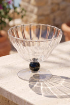 Cam Dondurmalık Ve Tatlı Sunum Kasesi, Black, 240 Ml - 0