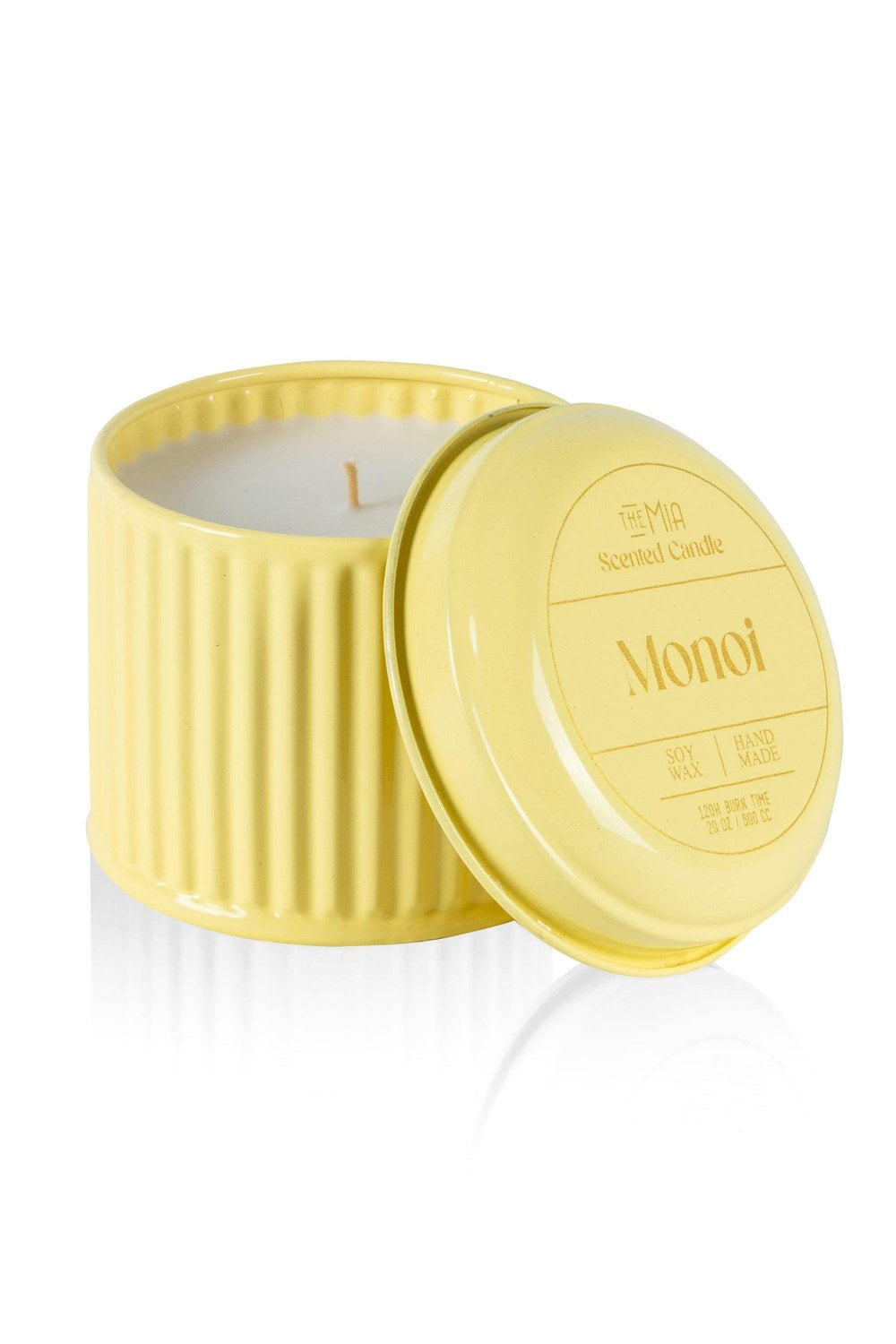 Calm Monoi Kokulu Mum, Sarı, 600 Gr - 1