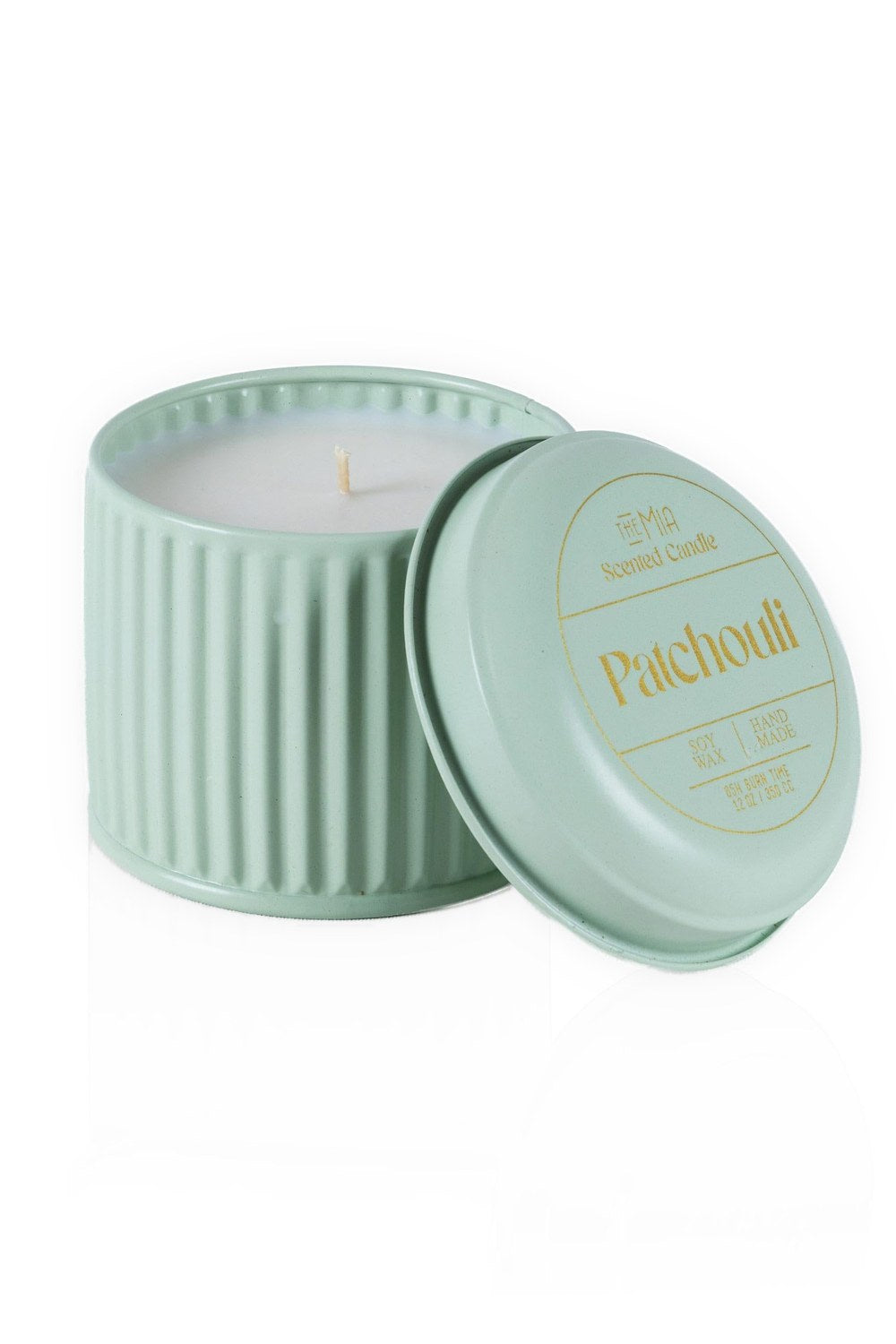 Calm Patchouli Kokulu Mum, Yeşil, 600 Gr - 1