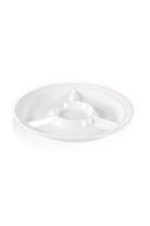 Grande Servis Tabağı Bölmeli, Beyaz, 39 Cm - 3
