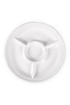 Grande Servis Tabağı Bölmeli, Beyaz, 39 Cm - 4
