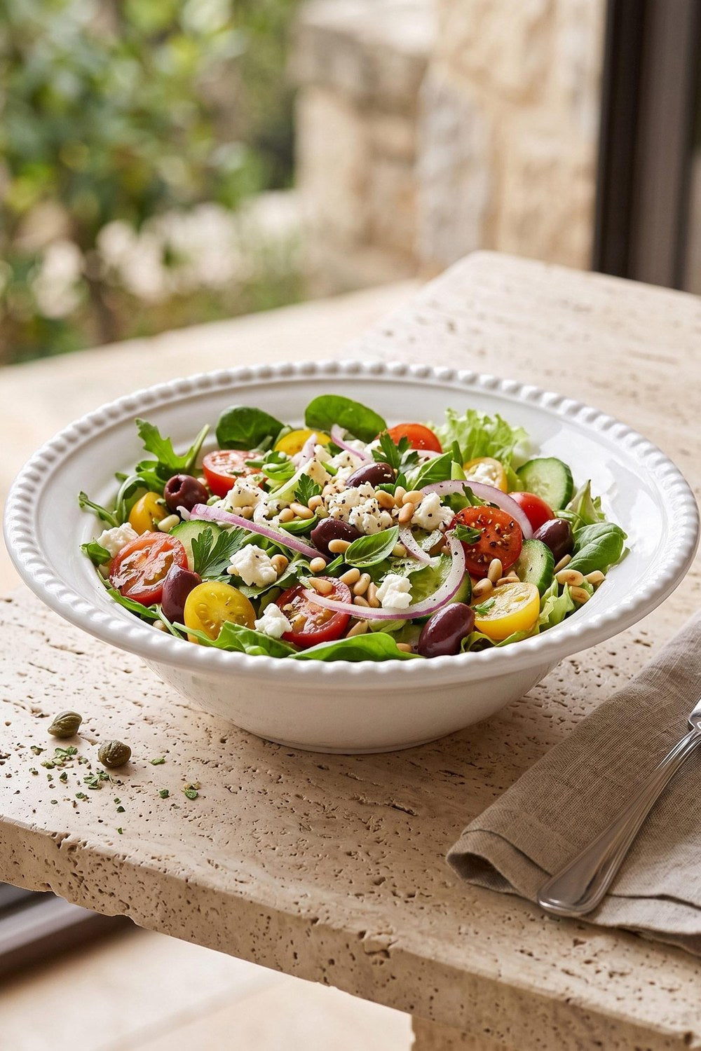 Grande Salata Kasesi, Beyaz, 22 Cm - 0