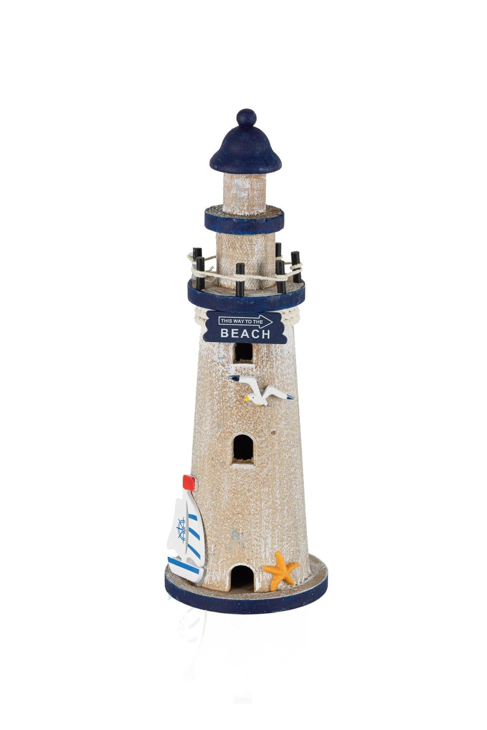 Retro Marin Deniz Feneri Obje, 30 Cm - 1