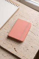 Çizgili Not Defteri, Pembe, A7, 10 × 8 Cm - 0