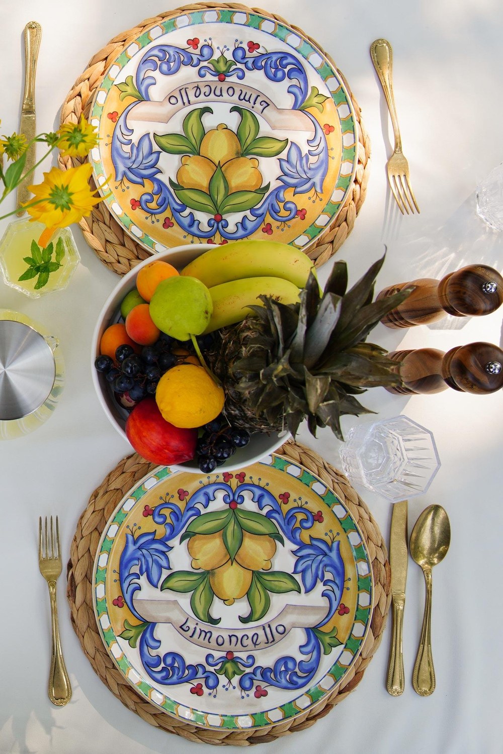 Limoncello Servis Tabağı, 6'lı Set, 30 Cm - 2