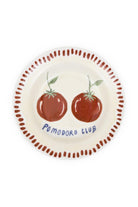 Italian Summer Pomodoro Club Yemek Tabağı, 2'li Set, 22 Cm - 3