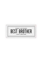 Dikdörtgen Servis Tabağı Best Brother - 35 X 16 Cm - 0