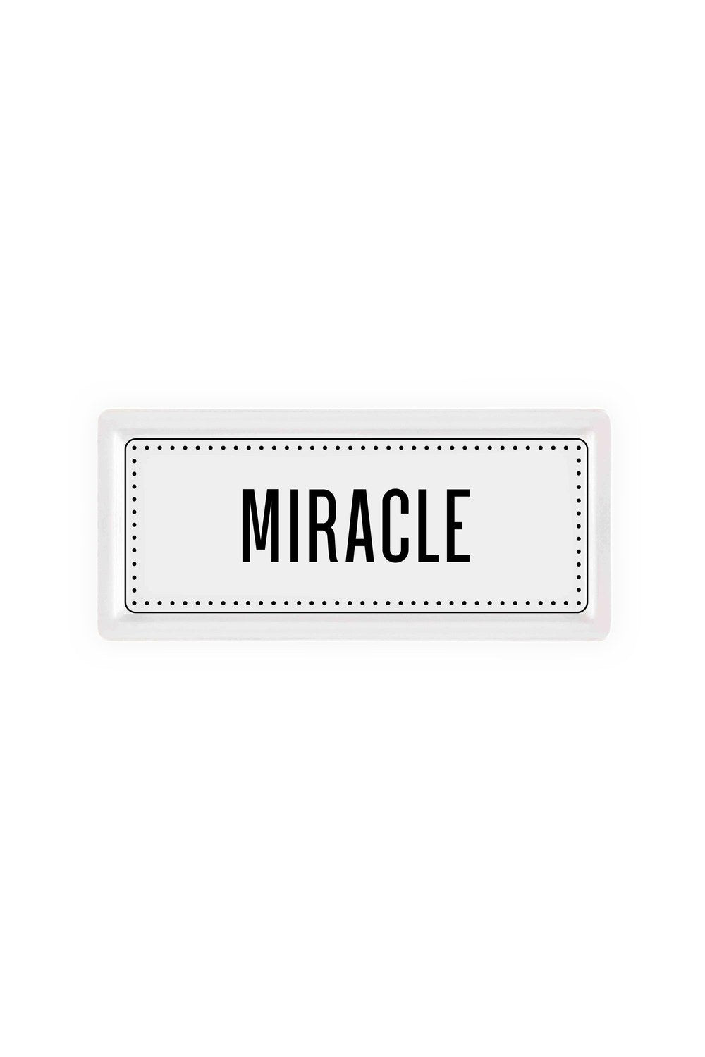 Dikdörtgen Servis Tabağı Miracle - 35 X 16 Cm - 0