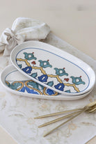 Limoncello Oval Servis Tabağı 2'li Set, Gri, 29 Cm - 0