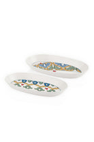 Limoncello Oval Servis Tabağı 2'li Set, Gri, 29 Cm - 2