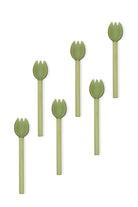 Abiete Dondurma Ve Tatlı Kaşığı, Yeşil, 6'lı Set - 3