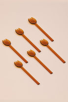Abiete Dondurma Ve Tatlı Kaşığı Amber 6lı Set - 0