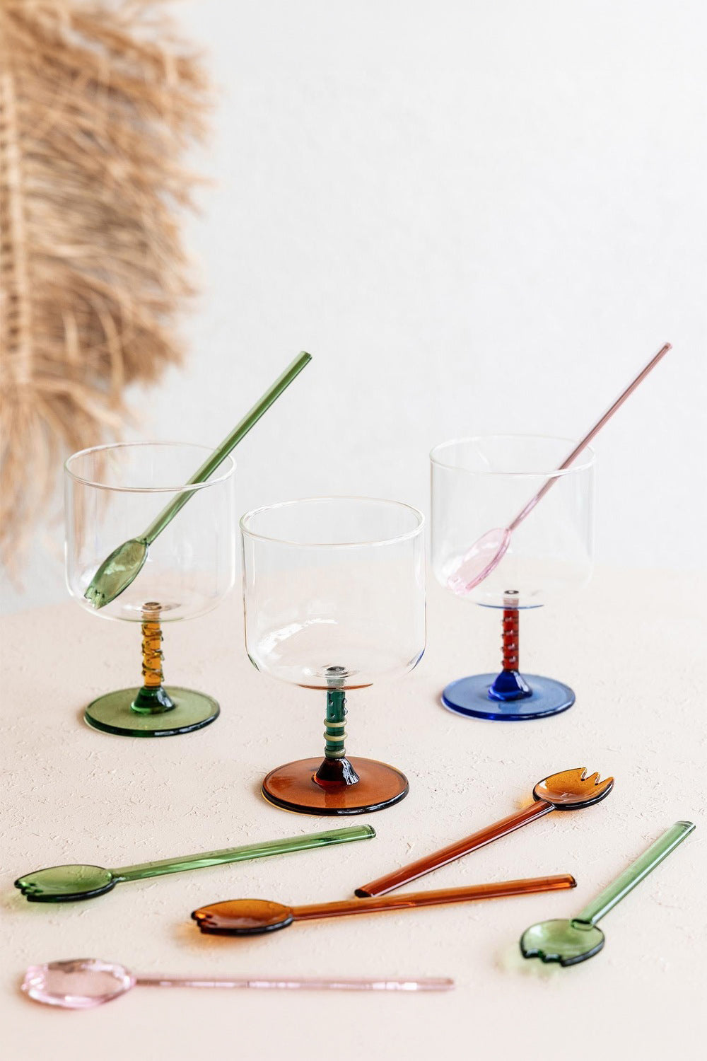 Abiete Dondurma Ve Tatlı Kaşığı Amber 6lı Set - 1