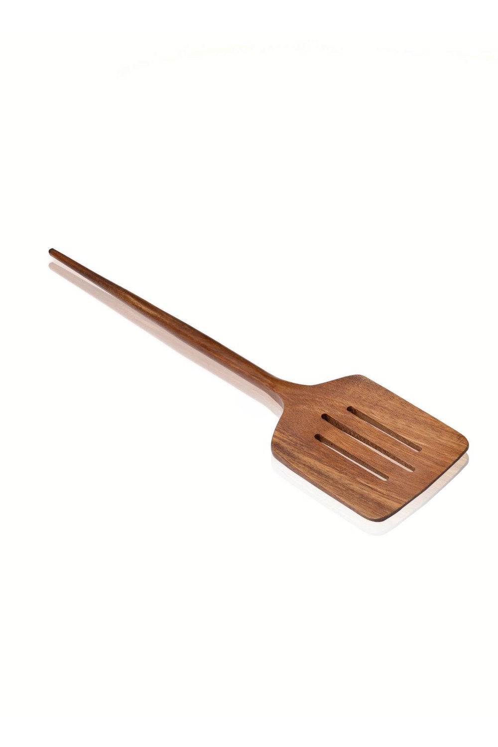 Natura Akasya Delikli Spatula, 35 × 8 Cm - 2