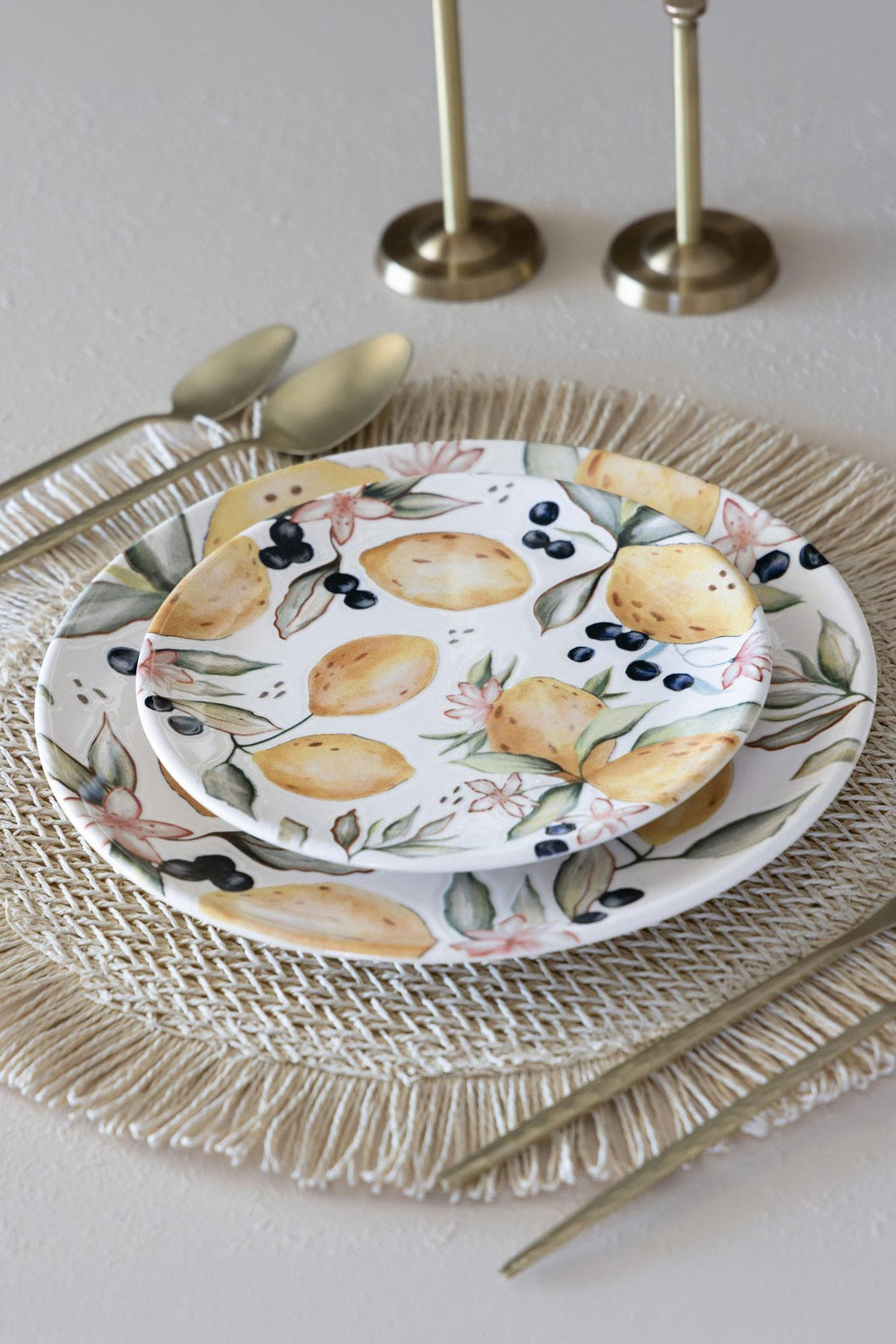 Limoncello Servis Tabağı 6'lı Set, 26 Cm - 1