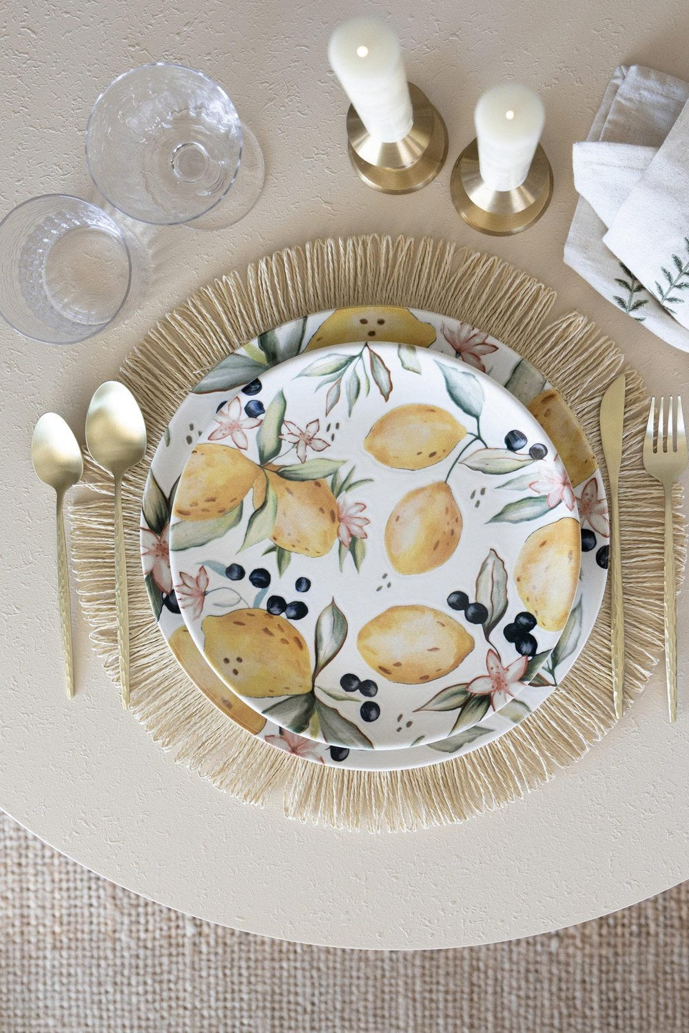 Limoncello Servis Tabağı 6'lı Set, 26 Cm - 3