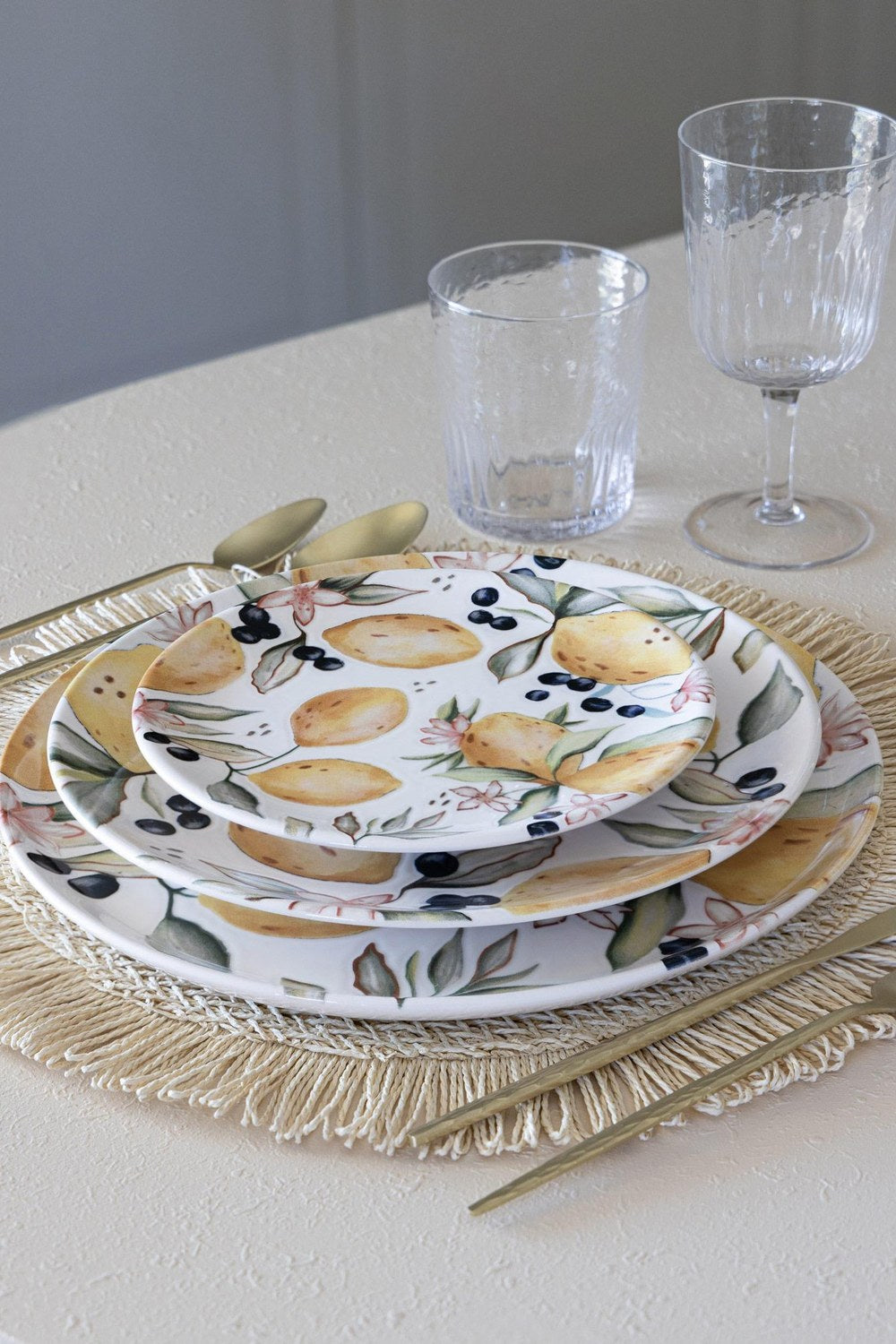 Limoncello Servis Tabağı 6'lı Set, 26 Cm - 4