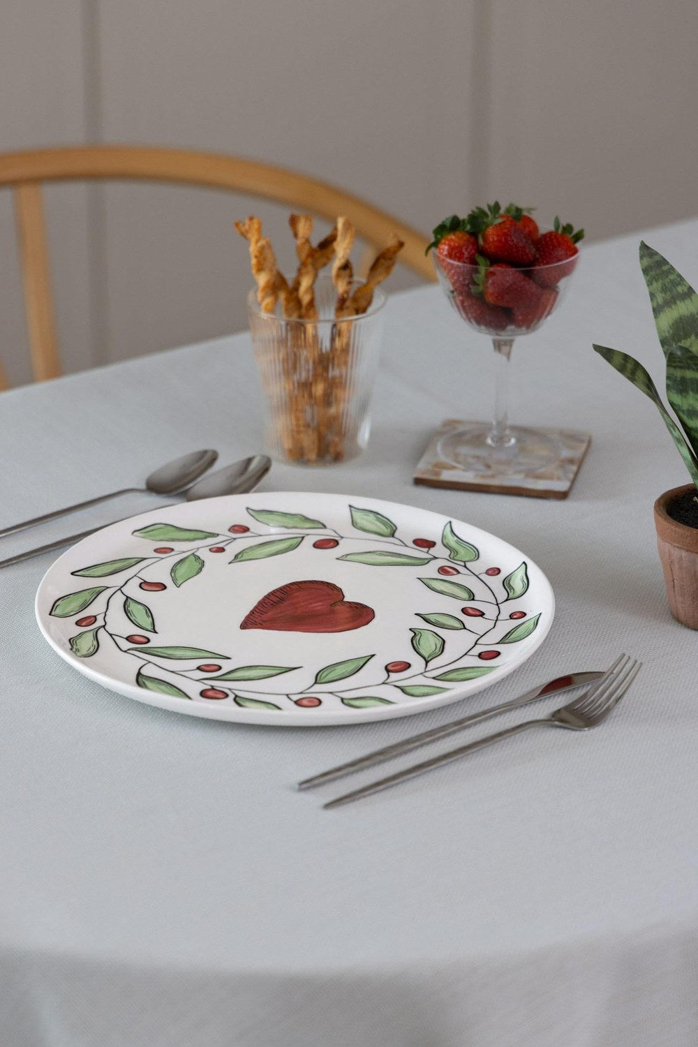 Luv Servis Tabağı 30 Cm - 1