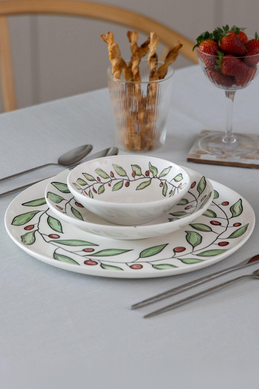 Luv Kase 6'lı Set, 15 Cm - 1