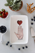 Luv Dikdörtgen Servis Tabağı 31x20 Cm - 0
