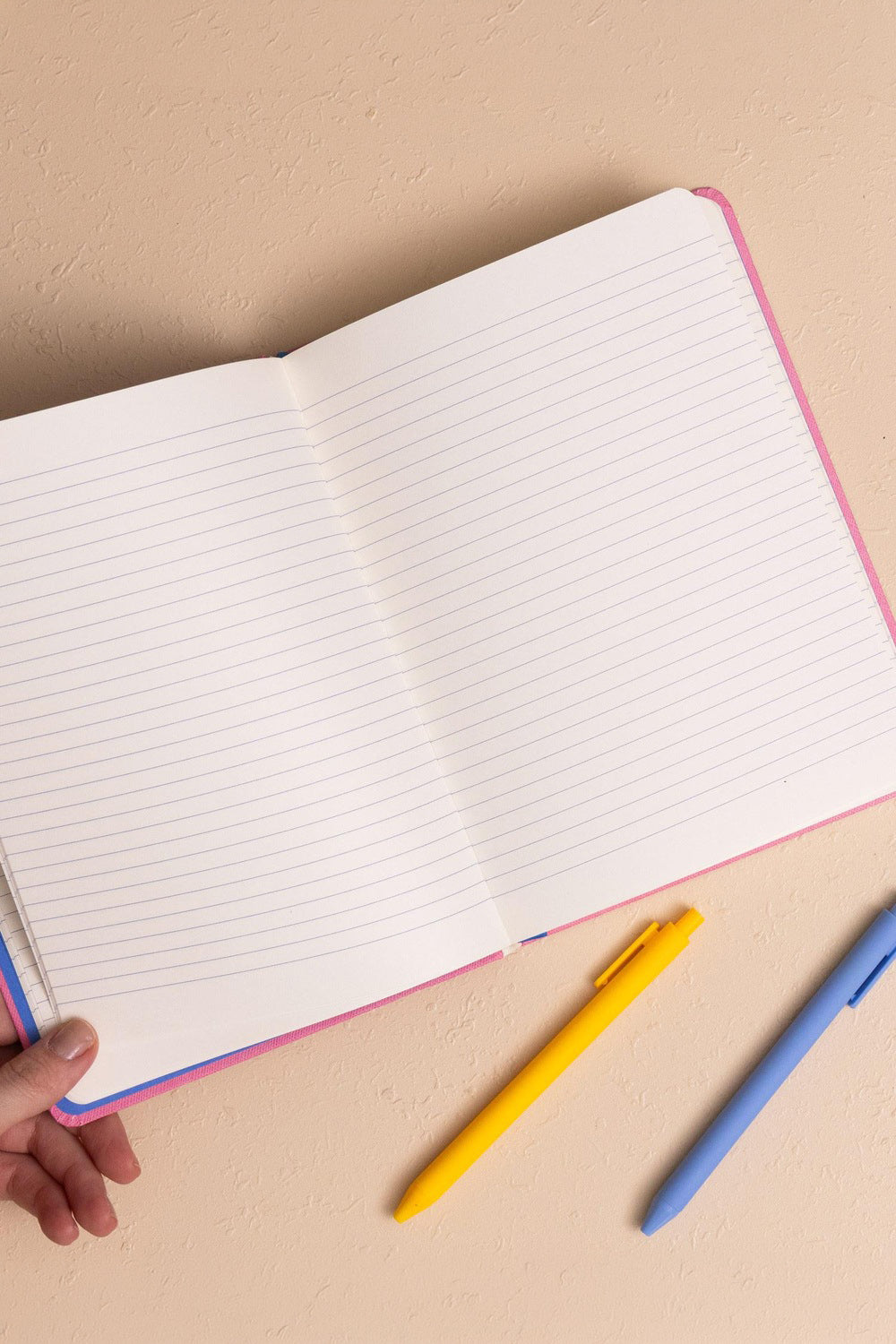 Pembe Bahar Desenli Defter, 16 × 21 Cm - 1