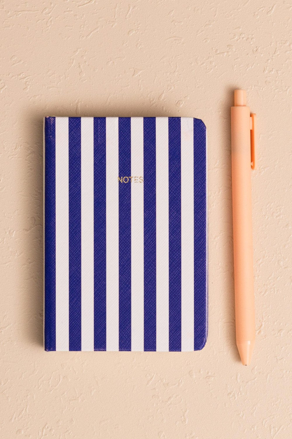 Lacivert Çizgili Defter, 7 × 10 Cm (A7) - 0