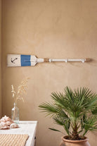 Retro Marin Stil Ahşap Duvar Askısı Kürek, 80 Cm - 0