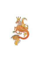Secret Of The Universe Turuncu Kristal Asil Dragon Kolye/Broş - 0