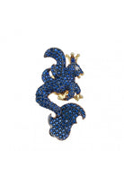 Secret Of Stamboul Lacivert Kristal Dragon Kolye - 0