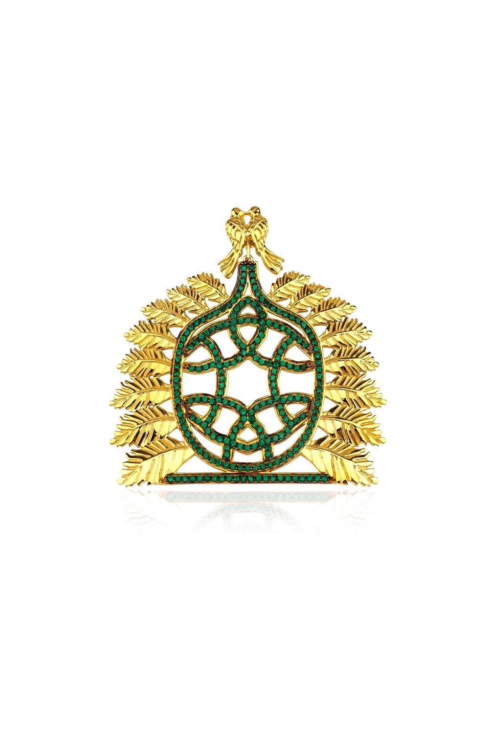 Sun Of The Ottoman Empire Yeşil Kolye - 0