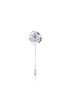 Infinity Flower Silver Yaka İğnesi - 0