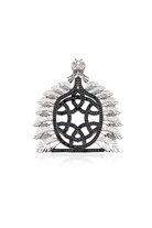 Sun Of The Ottoman Empire Siyah & Beyaz Kolye - 0
