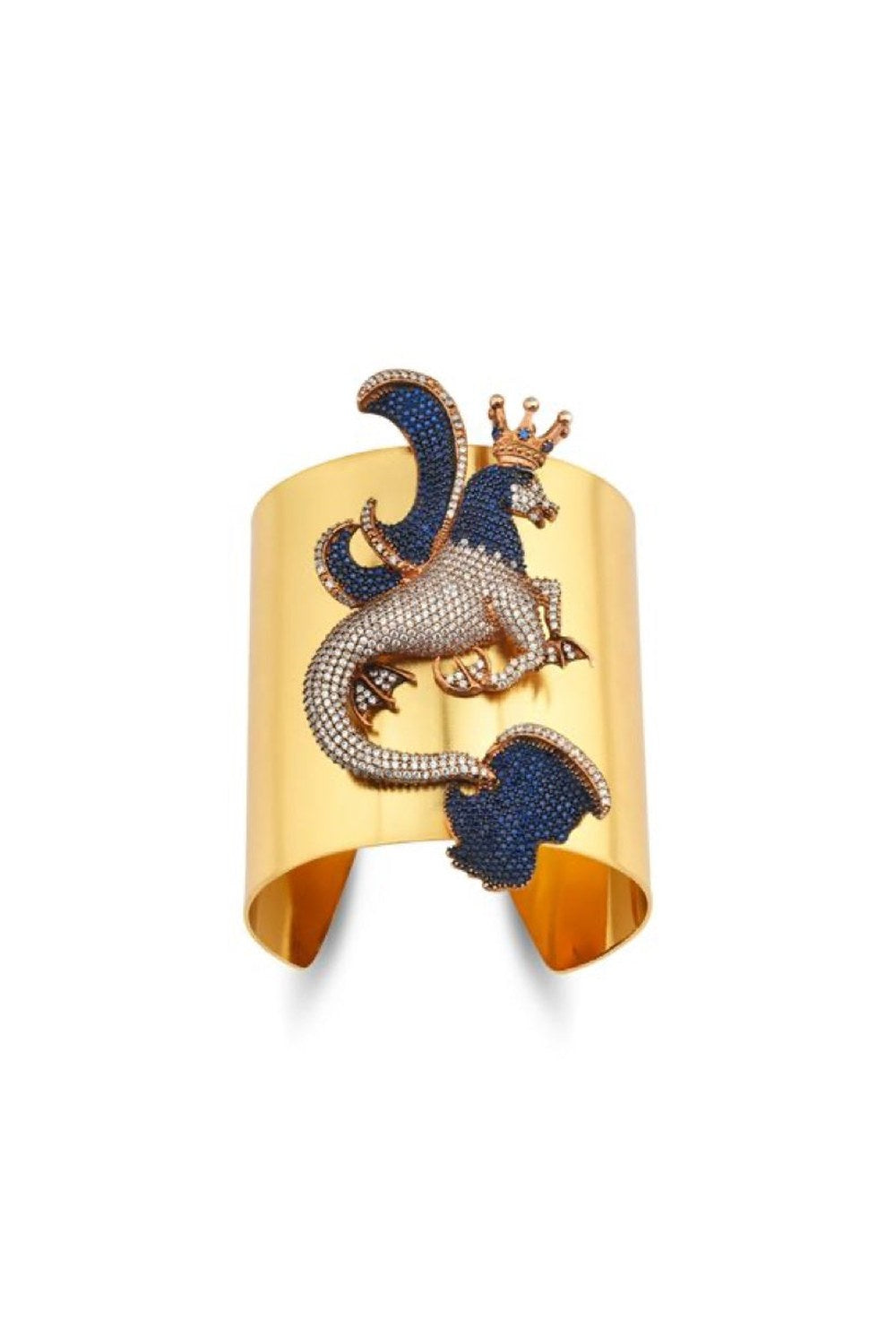 Secret Of The Universe Lacivert Beyaz Kristal Mitolojik Dragon Bileklik - 0