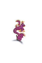 Jr Secret Of The Universe Ruby Beyaz Kristal İkonik Kolye - 0