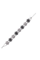 Red Carpet Cannes Siyah & Beyaz Choker Kolye - 0
