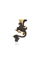 Secret Of Stamboul Siyah Efsanevi Dragon Kolye / Broş - 0