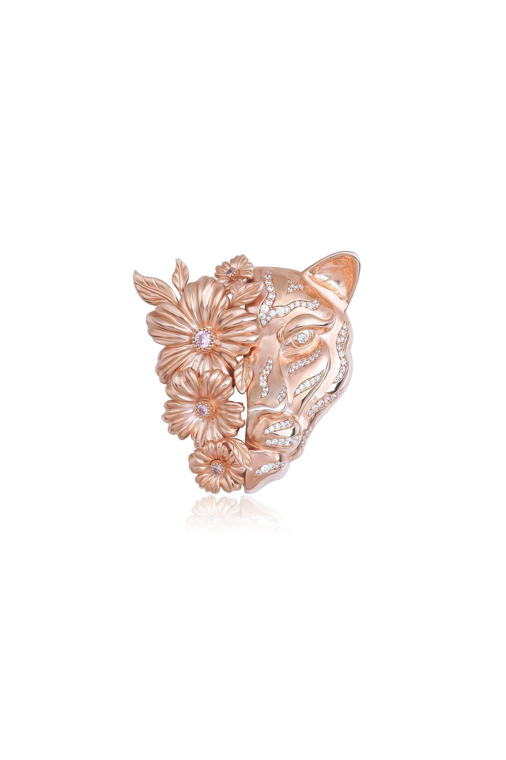 Harmony Of Contrast Rose Beyaz Kristal Kolye/Pandantif - 0