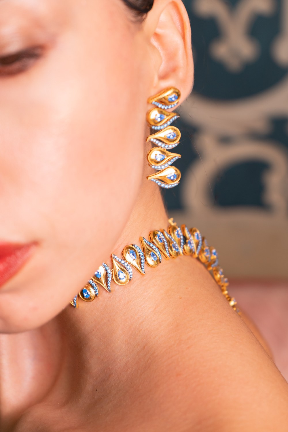 Cosmic Eye Aqua Choker/Kolye - 1