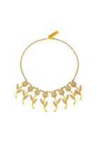 Lale Devri Şampanya Kristal Choker - 0