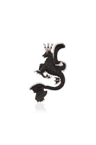 Secret Of Stamboul Siyah Efsanevi Dragon Kolye / Broş - 0