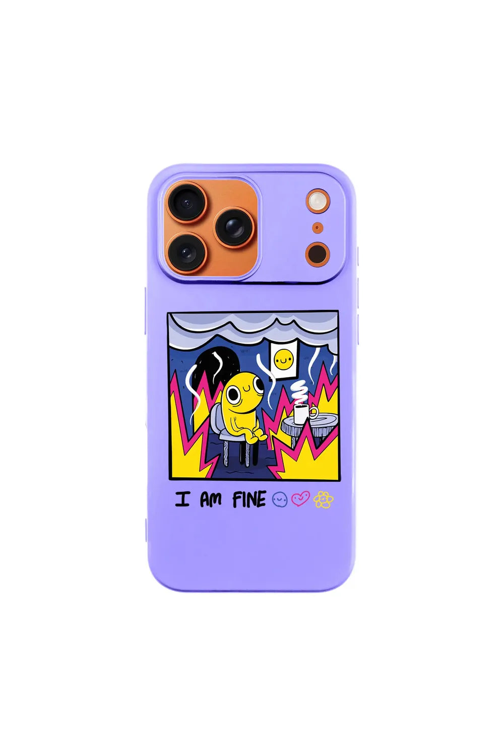 I Am Fine-Ultra Silikon Kılıf-Iphone 16 Pro Max - 6