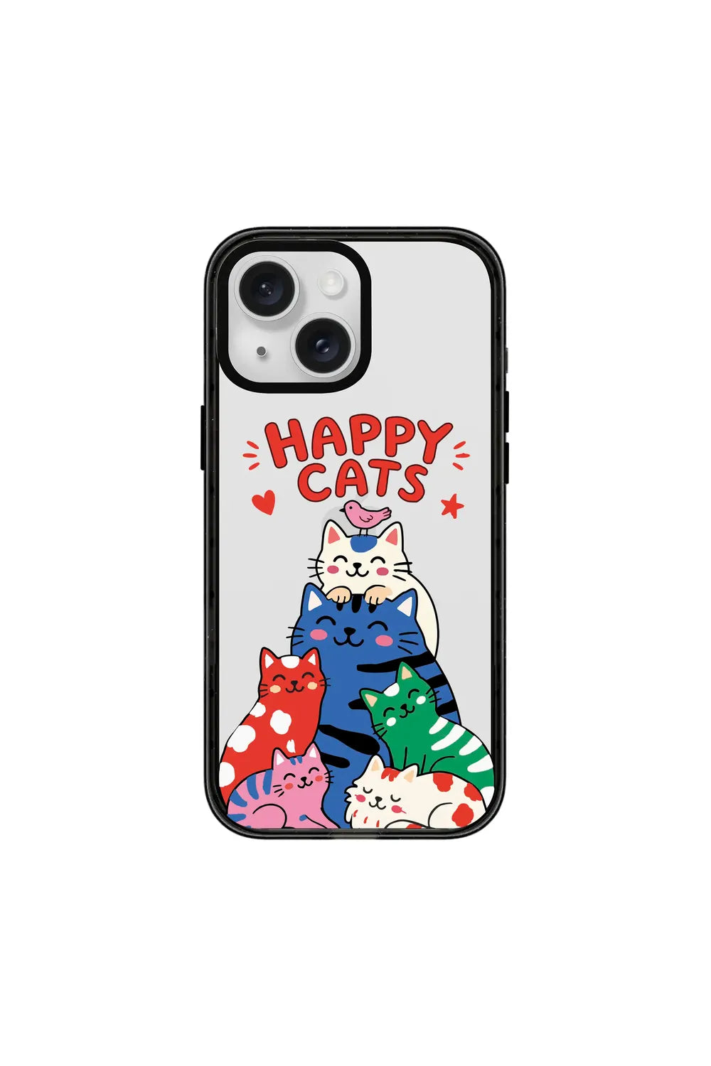 Happy Cats Power Kılıf - Iphone 15 Plus - 0