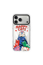 Happy Cats Clear Magsafe Kılıf - Iphone 17 Pro Max - 0